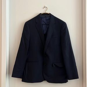 J. Crew navy suit jacket